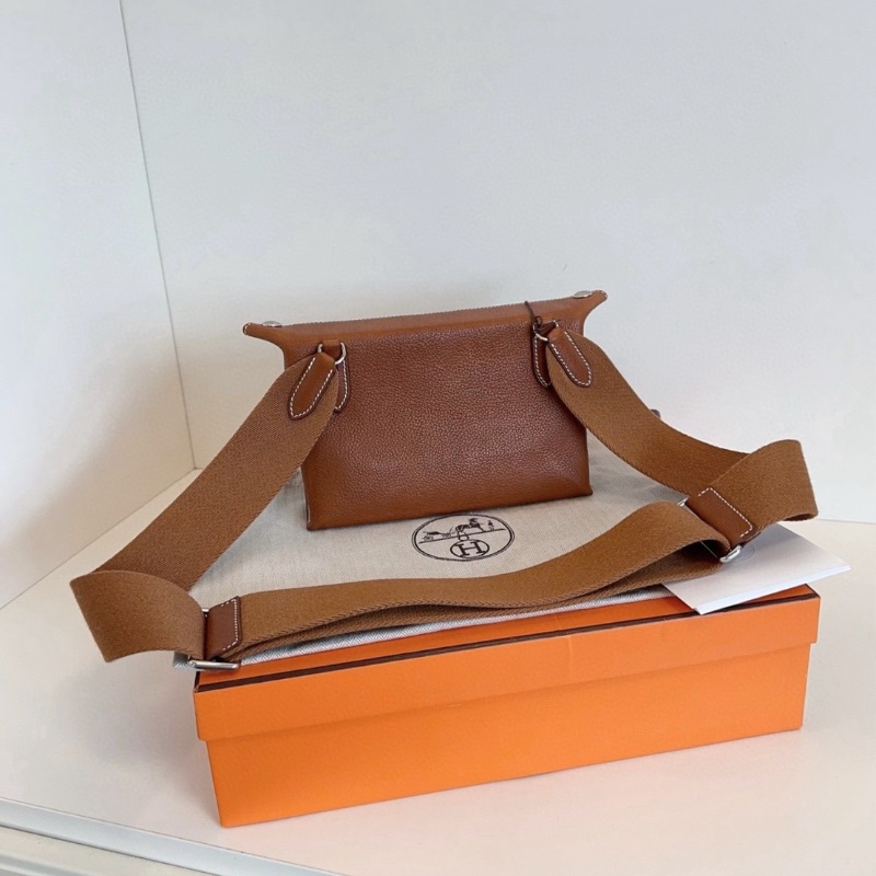 Hermes videpoches金棕福寶馬鞍銀扣21*16*4  99新配件塵袋盒子購證-5