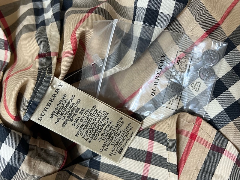 Burberry brit 經典格紋襯衫-4
