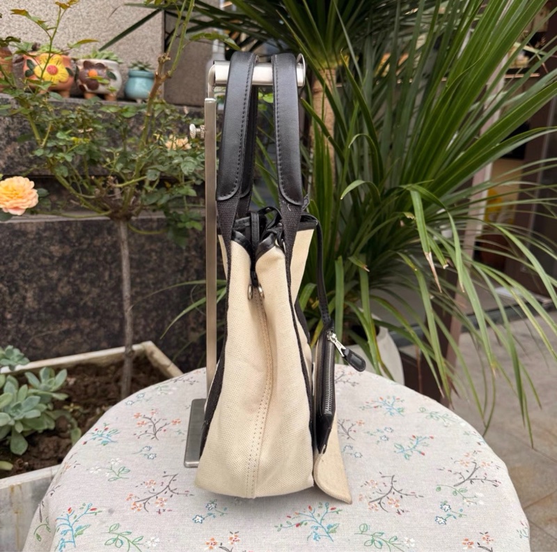 巴黎世家navy cabas小號沙灘子母包手提單肩斜挎包-8