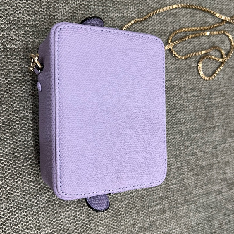 Valextra|Tric Trac Nano Bag 薰衣草紫-4