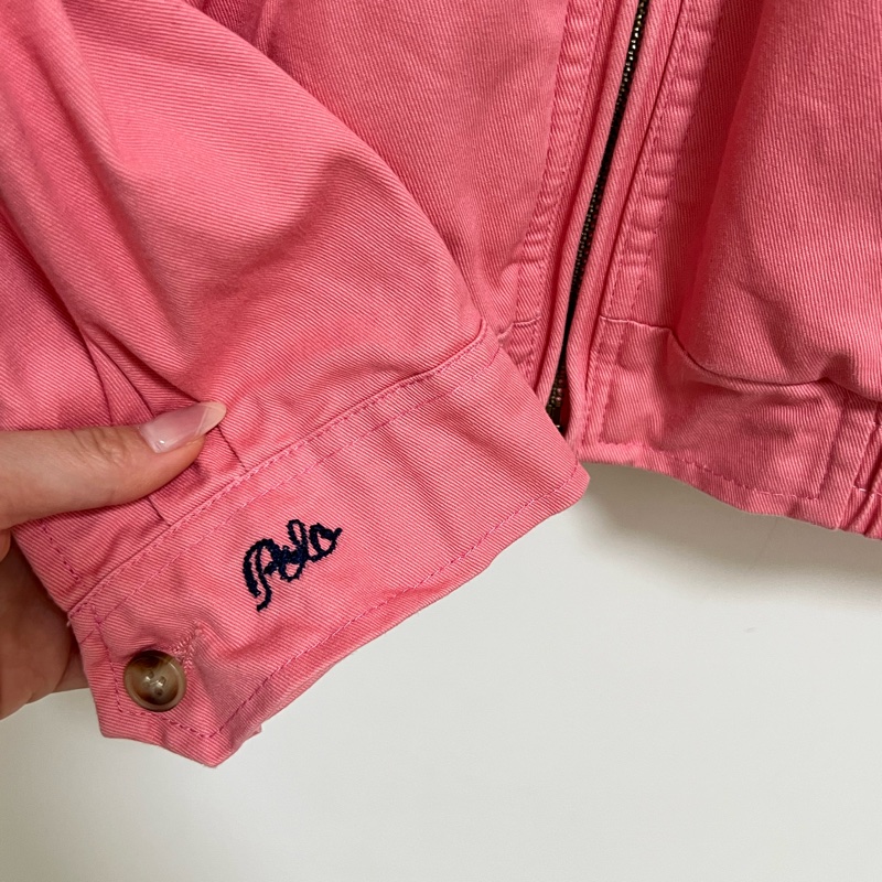 polo Ralph Lauren 粉色棉質夾克-13