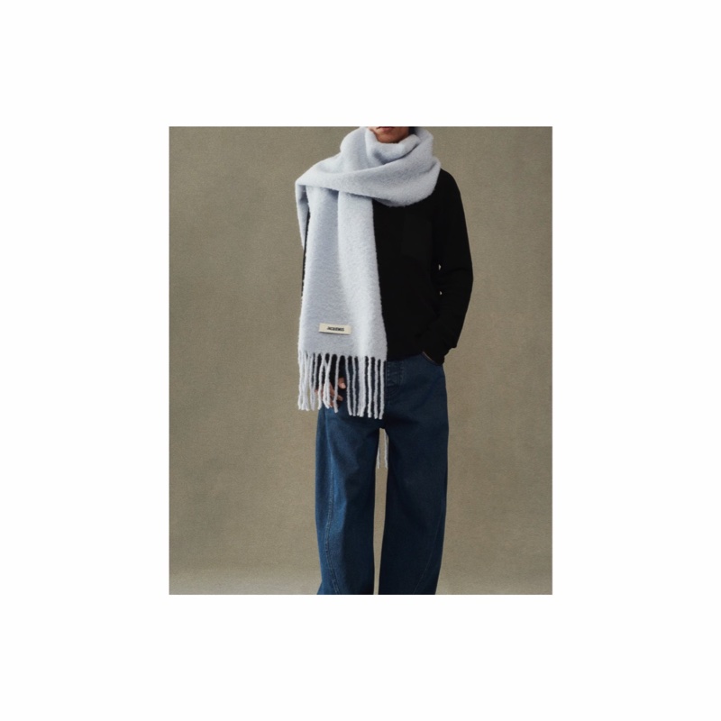 Jacquemus 女士 Carro 圍巾均碼碼251cm*40cm-2