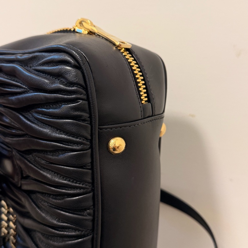 miumiu 保齡球包 黑色(誠可談)-19