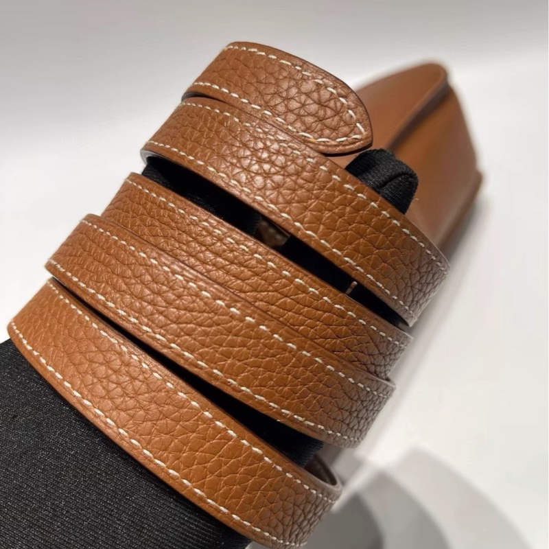 Hermes Halzan 31cm 金棕金扣 TC皮 D刻 尺寸：31*19*9cm 成色很新-7