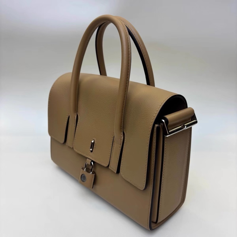 Hermes 愛馬仕NewDrag22 U刻 99 新 芝麻色-2