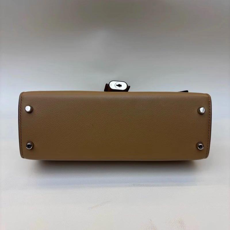 Hermes 愛馬仕NewDrag22 U刻 99 新 芝麻色-6