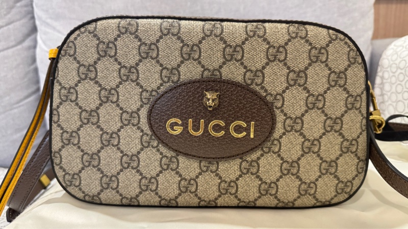 Gucci虎頭相機包-5