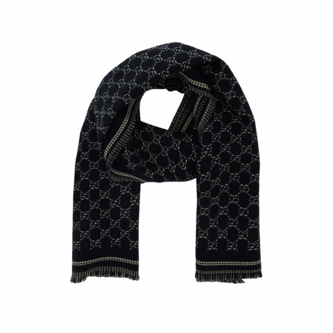 Gucci 男士 圖案圍巾均碼碼