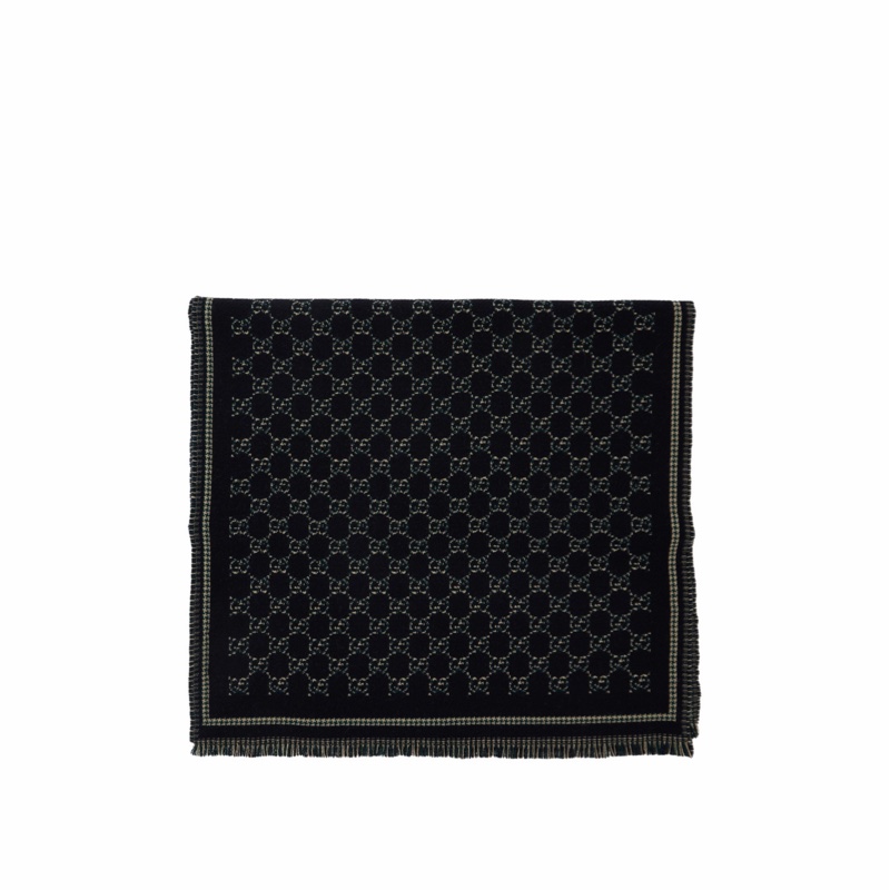 Gucci 男士 圖案圍巾均碼碼-3