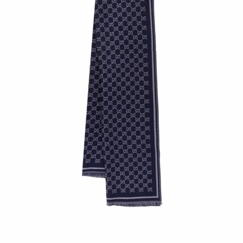 Gucci 男士 圖案圍巾均碼碼180cm*47cm