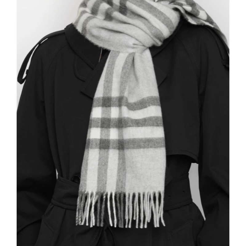 Burberry 女士 格紋圍巾均碼碼168cm*30cm-1