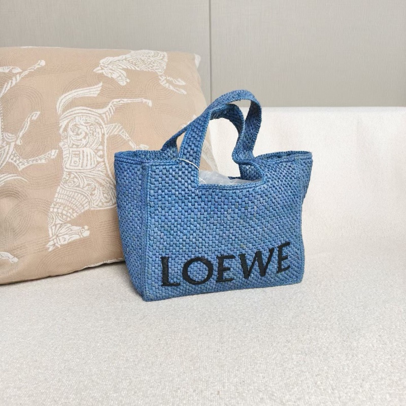 Loewe 草編托特包tote 98新配件塵袋 23*19*10-4