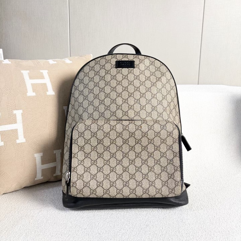 Gucci 老花後背包中號 31*38*14 98新配件塵袋-1