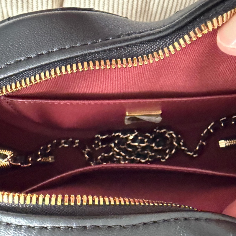 Chanel 愛心包 大號 Jennie同款 香奈兒 黑金-7