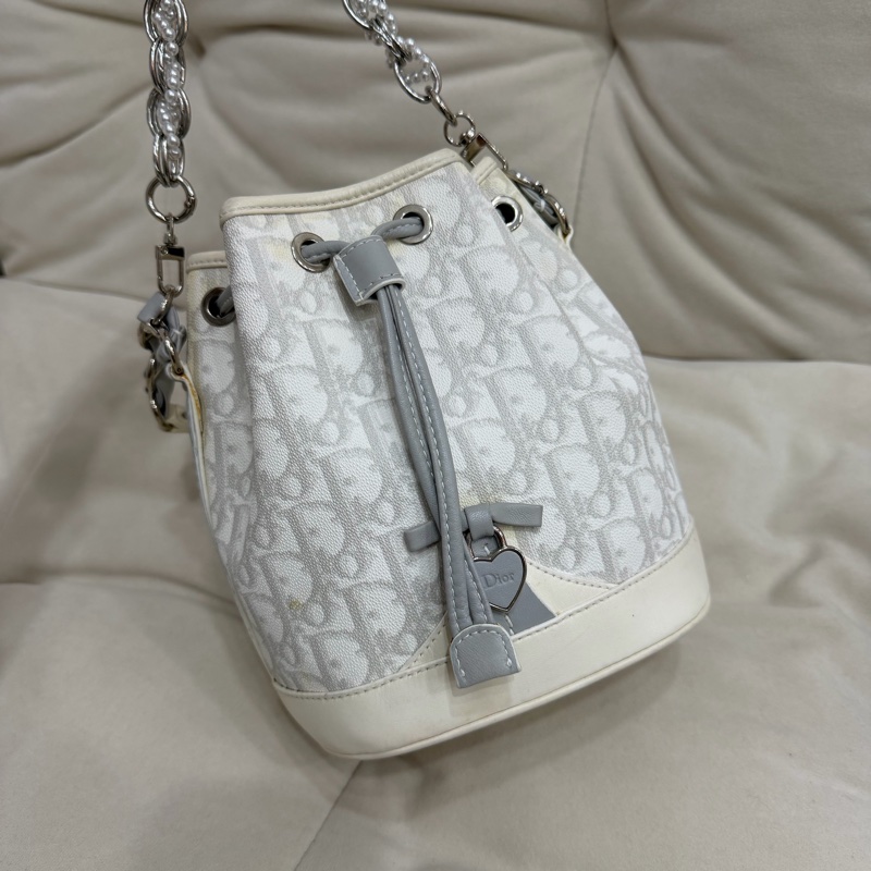 Dior 2007年 情人節限定 mini bucket 迷你 水桶包-0