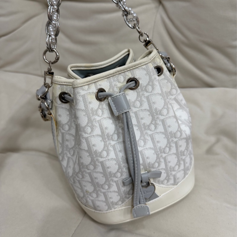 Dior 2007年 情人節限定 mini bucket 迷你 水桶包-1