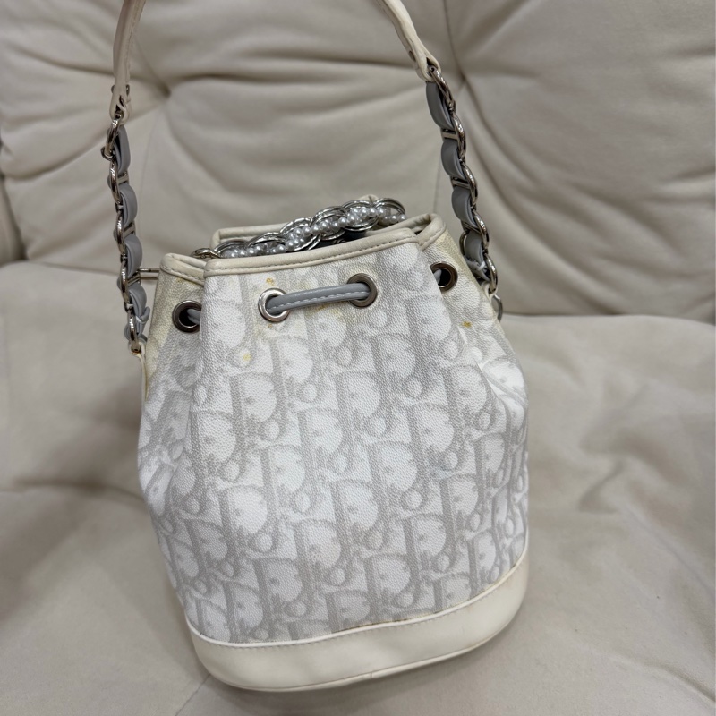 Dior 2007年 情人節限定 mini bucket 迷你 水桶包-4