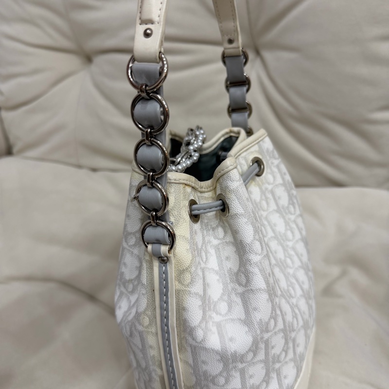 Dior 2007年 情人節限定 mini bucket 迷你 水桶包-5