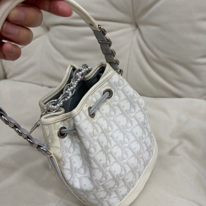 Dior 2007年 情人節限定 mini bucket 迷你 水桶包-7