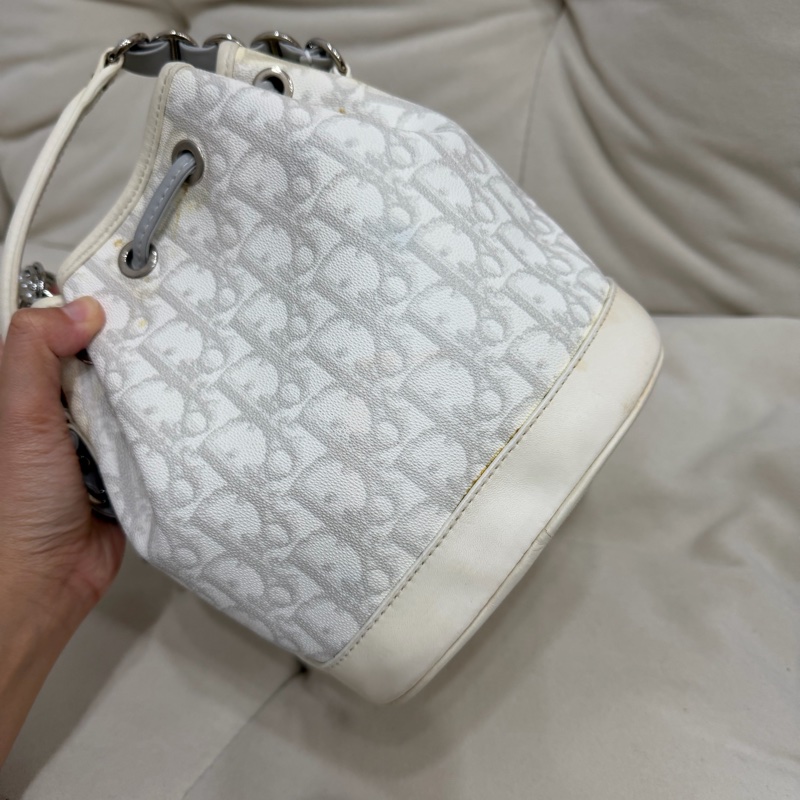 Dior 2007年 情人節限定 mini bucket 迷你 水桶包-10