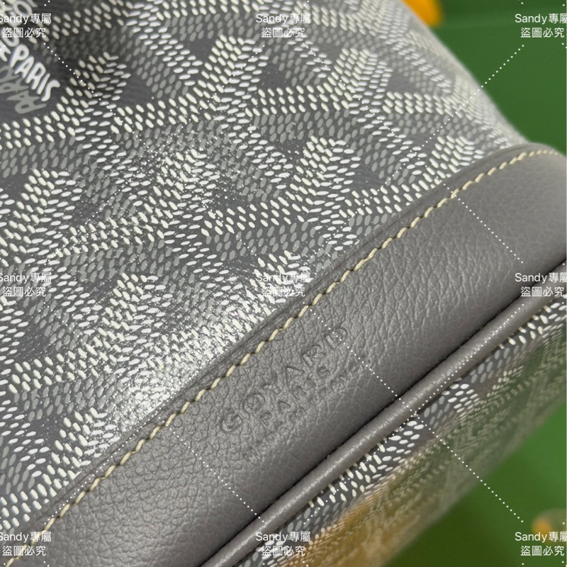 🩶Goyard mini 小水桶 灰色🩶 全新全配-7