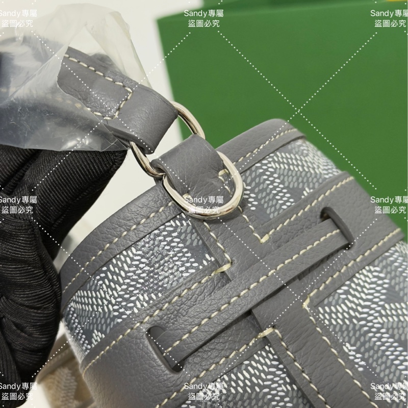 🩶Goyard mini 小水桶 灰色🩶 全新全配-35