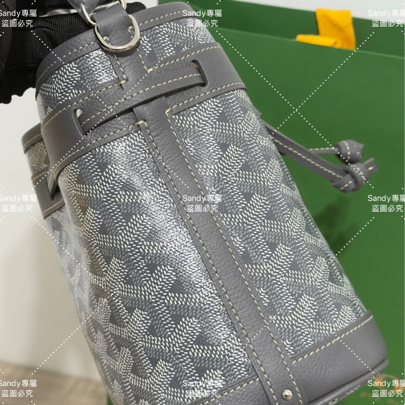 🩶Goyard mini 小水桶 灰色🩶 全新全配-41