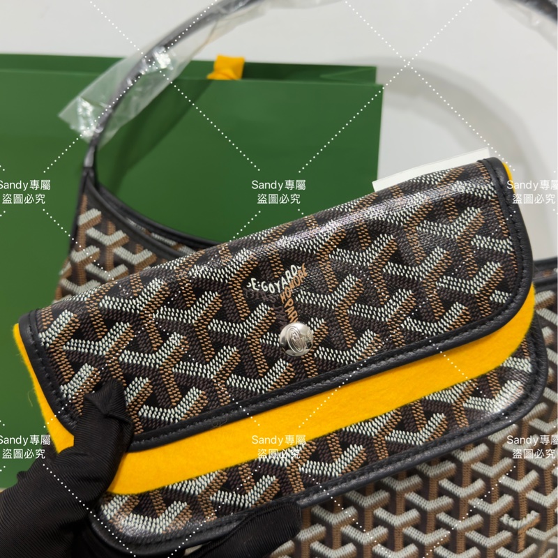 🖤Goyard hobo 黑色 🖤全新全配-3