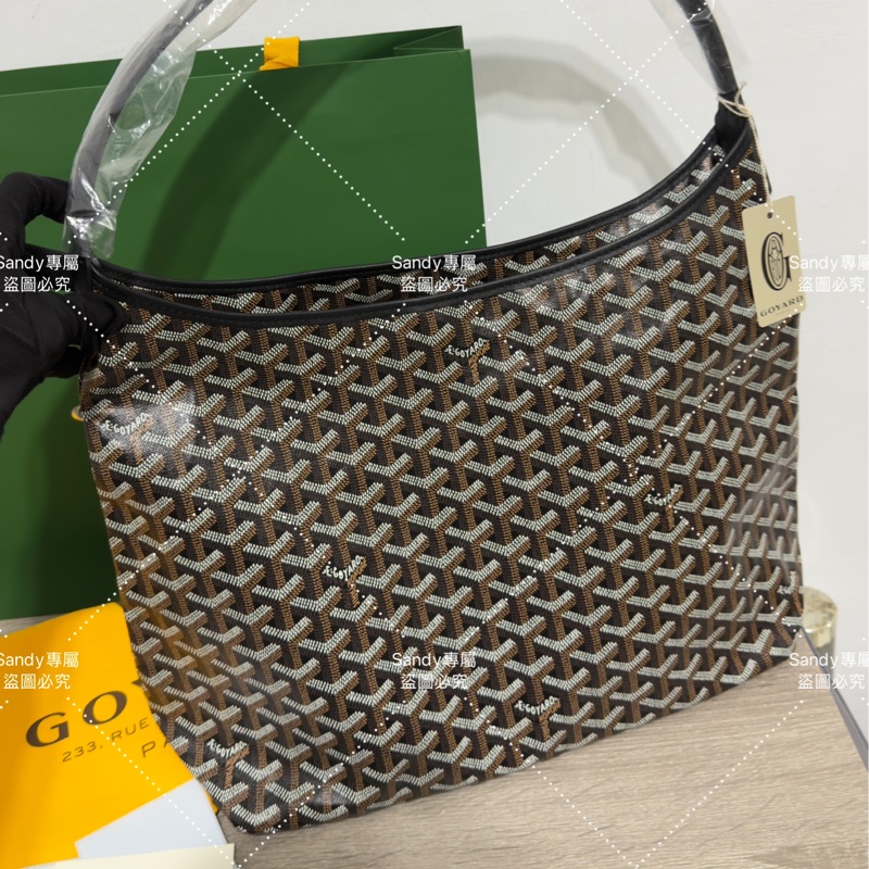 🖤Goyard hobo 黑色 🖤全新全配-20