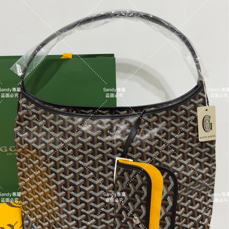 🖤Goyard hobo 黑色 🖤全新全配-48