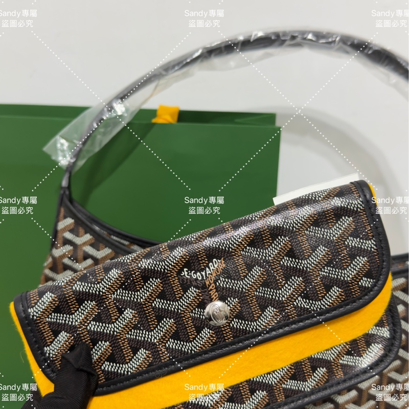 🖤Goyard hobo 黑色 🖤全新全配-49