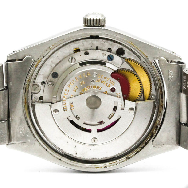 勞力士蠔式恆動1002鋼製自動男士腕錶(復古款)-5