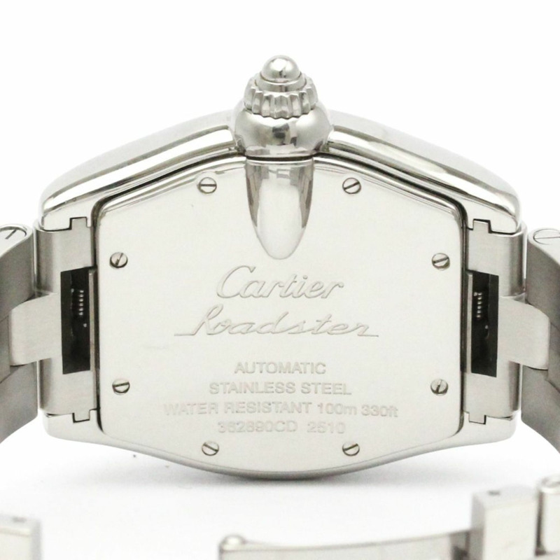 卡地亞 Roadstar 精鋼自動男腕錶 W62002V3 拋光-5