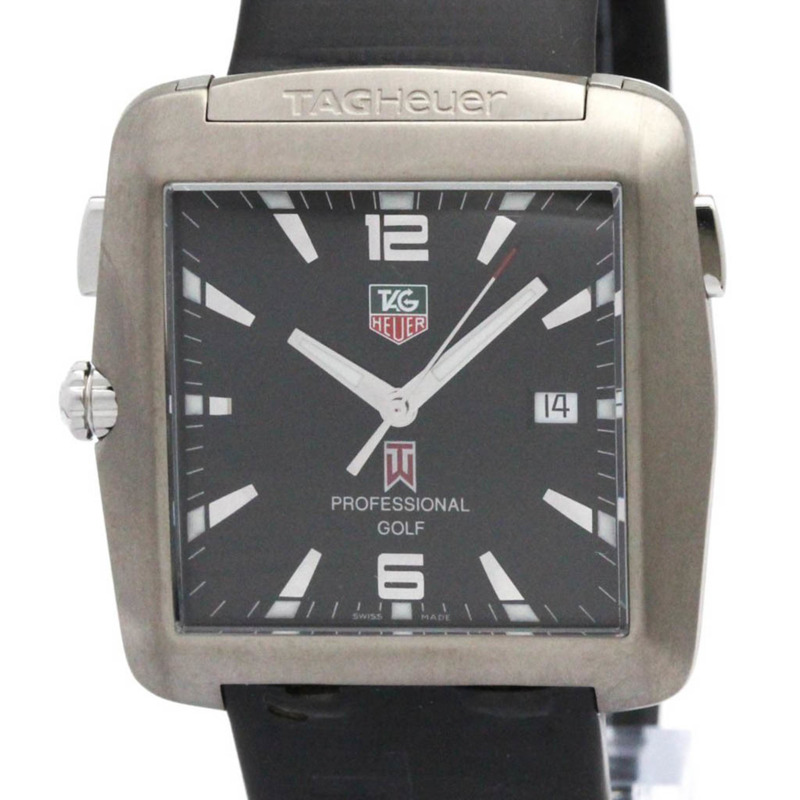 TAG HEUER 專業高爾夫 Tiger Woods LTD 腕錶 WAE111-0