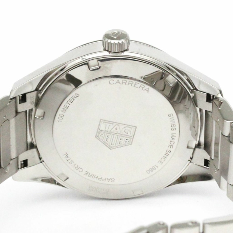 豪雅卡萊拉系列不鏽鋼石英男士腕錶 WAR1112 拋光款-5