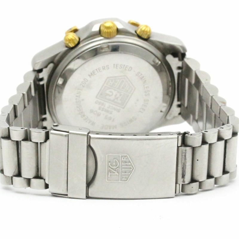 TAG HEUER 2000 專業計時碼錶鍍金鋼錶 165.806-4