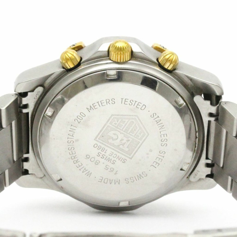 TAG HEUER 2000 專業計時碼錶鍍金鋼錶 165.806-5