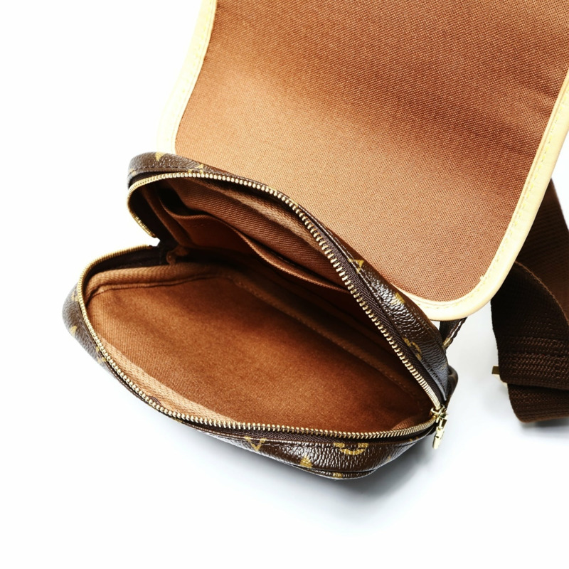 路易威登 Bosfeel PM Monogram 單肩包,棕色,2006 年款-10