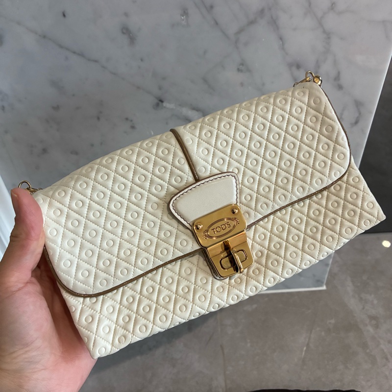 TOD’S 白色肩背包/腋下包-1