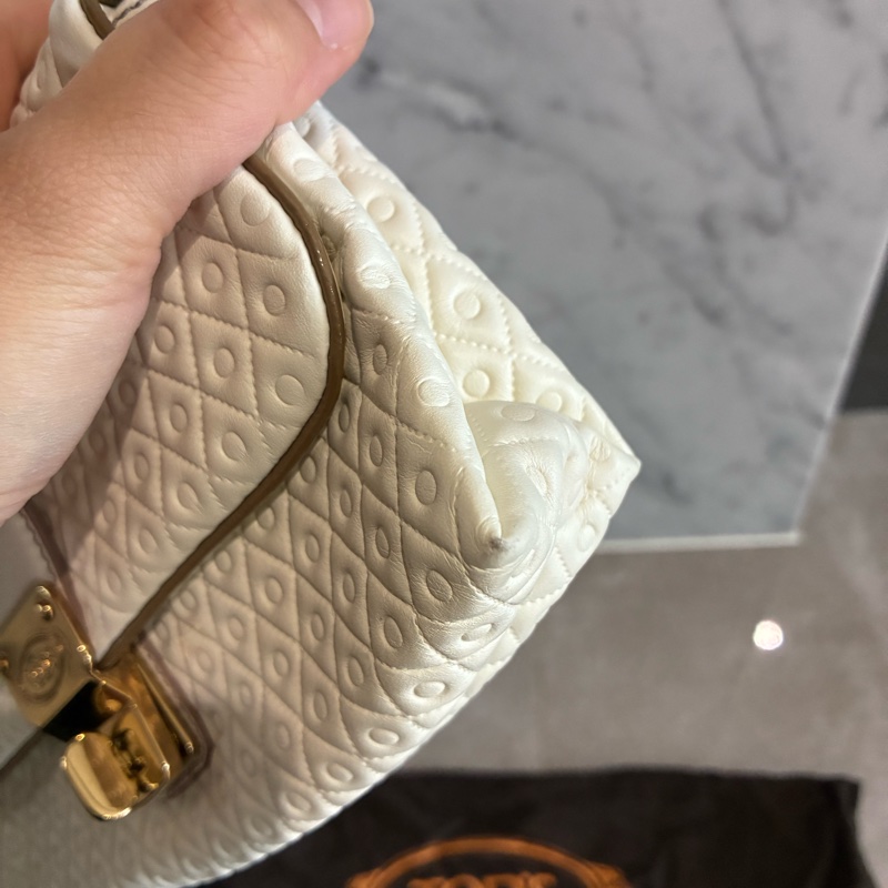 TOD’S 白色肩背包/腋下包-7