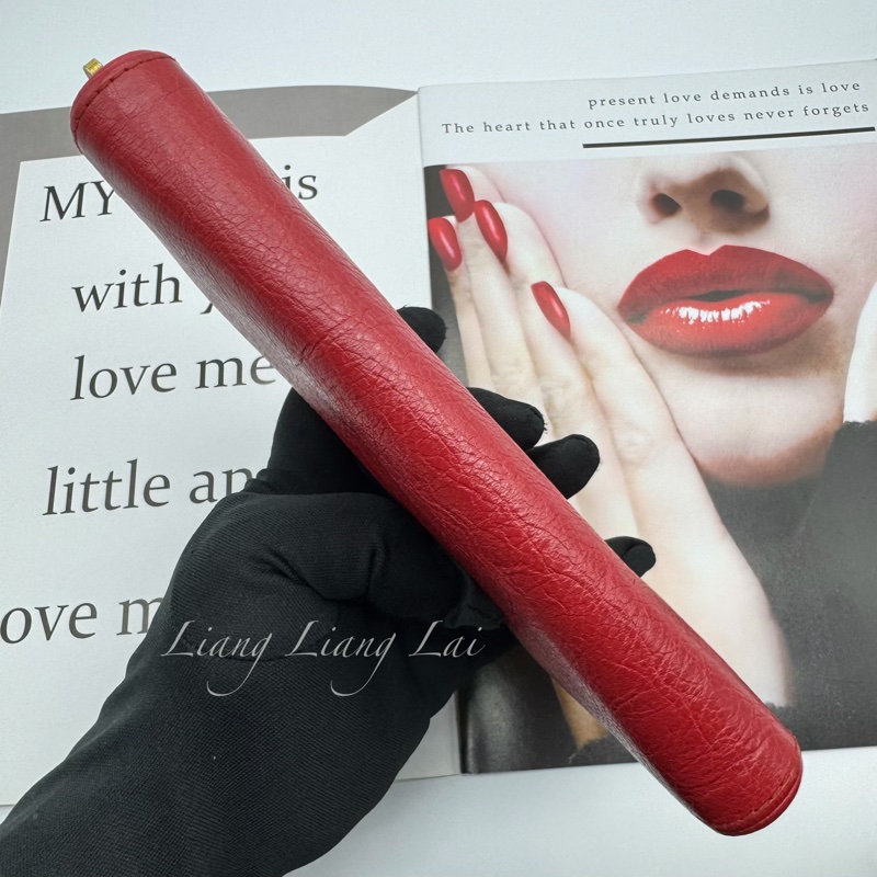 BALENCIAGA 巴黎世家 紅色金字拉鍊長夾-18