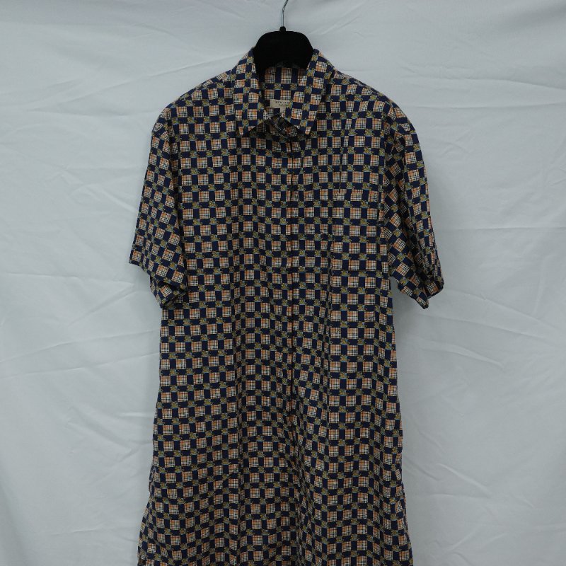 Burberry 巴寶莉 海軍藍 女裝 棉質襯衫-0