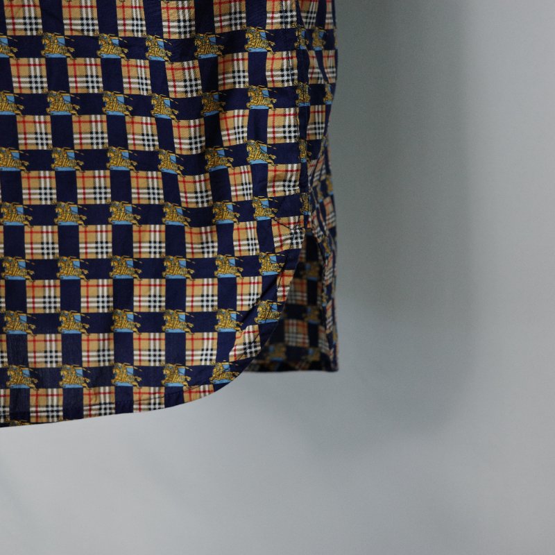 Burberry 巴寶莉 海軍藍 女裝 棉質襯衫-9