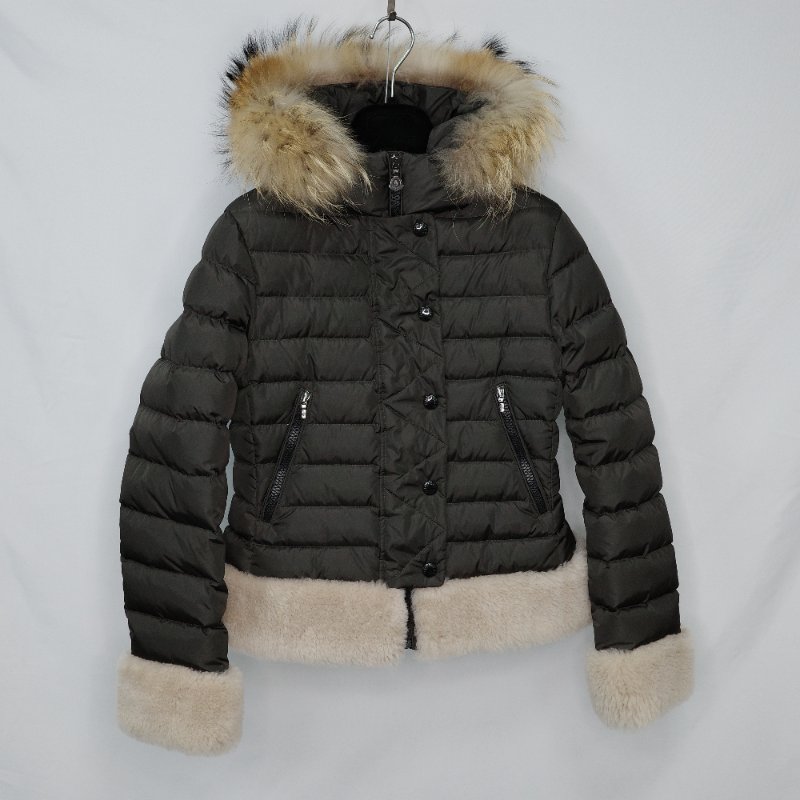 Moncler 蒙克萊 Grenoble Barrhorn 羽絨 羊毛飾邊 滑雪外套 羽絨外套-1