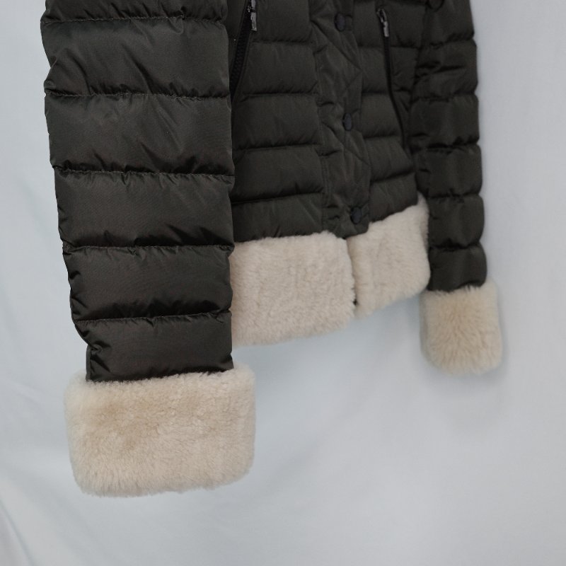 Moncler 蒙克萊 Grenoble Barrhorn 羽絨 羊毛飾邊 滑雪外套 羽絨外套-7