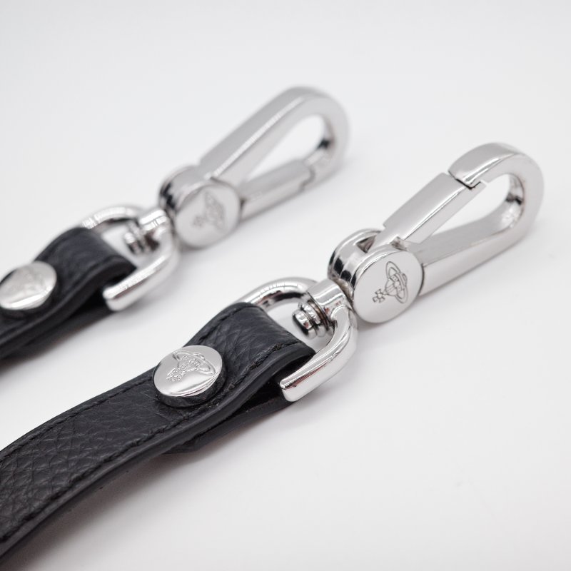 Vivienne Westwood 西太后 Anna 黑色 粒面仿皮 相機包 斜背包-14