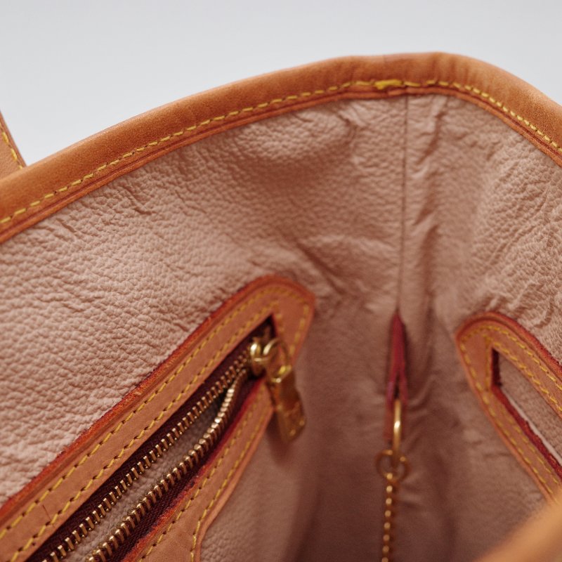 Louis Vuitton 路易威登Petit Bucket PM 經典 老花 帆布牛皮 單肩包 水桶包 肩背包-13