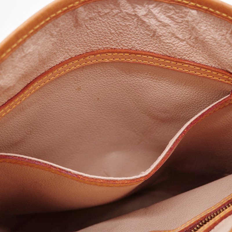 Louis Vuitton 路易威登Petit Bucket PM 經典 老花 帆布牛皮 單肩包 水桶包 肩背包-16