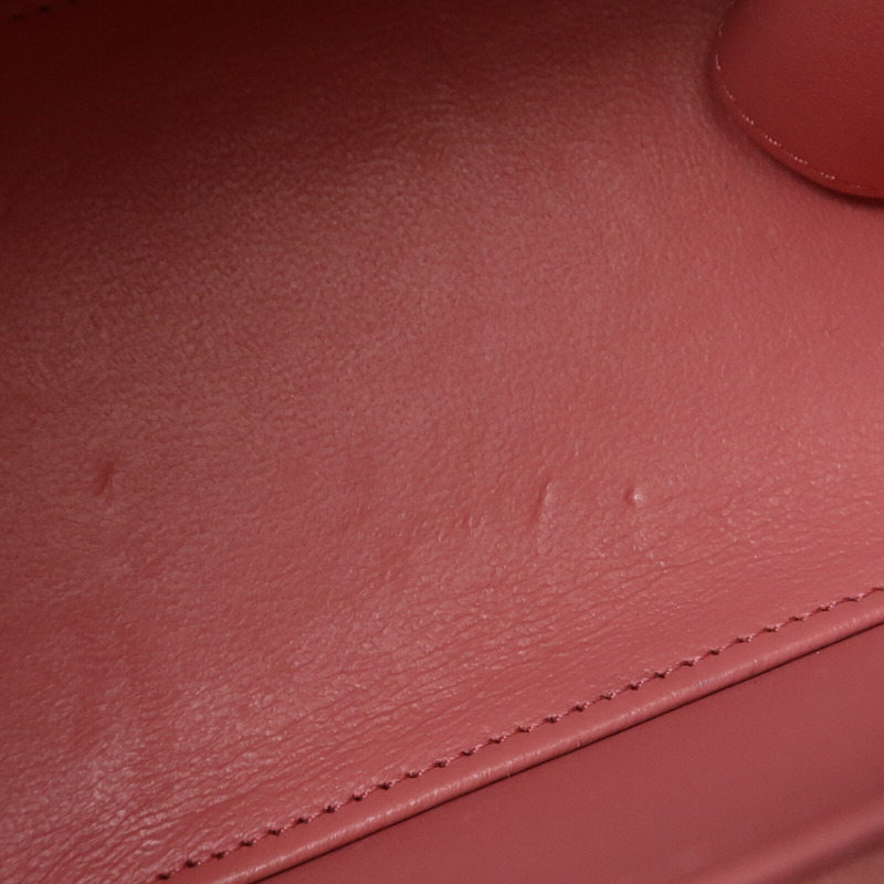 CHANEL 羊皮皮革Vanity Case金扣鏈帶肩背袋-17