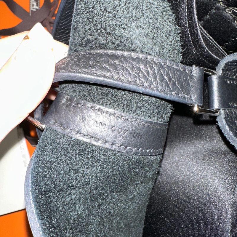 Hermes Picotin 22 黑銀W刻（極新二手、全配、美國專櫃購入）-6